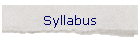 Syllabus