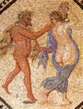 Dionysos-Mosaik (Ausschnitt)